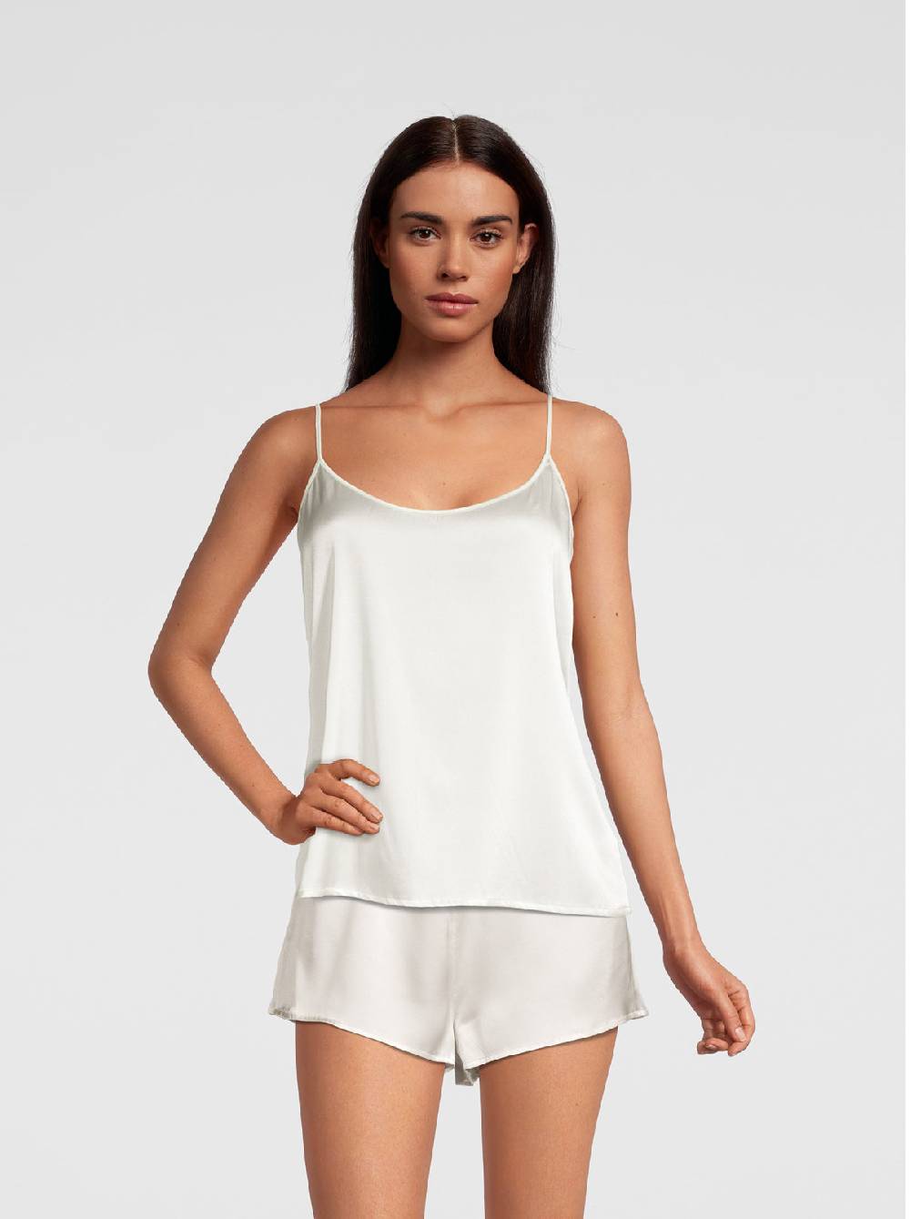 Oscalito Top in seta Stretch 10305 Qualità Garantita