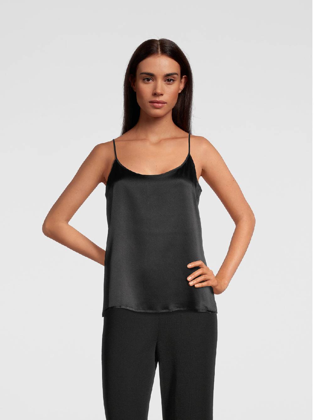 Oscalito Top in seta Stretch 10305 Qualità Garantita