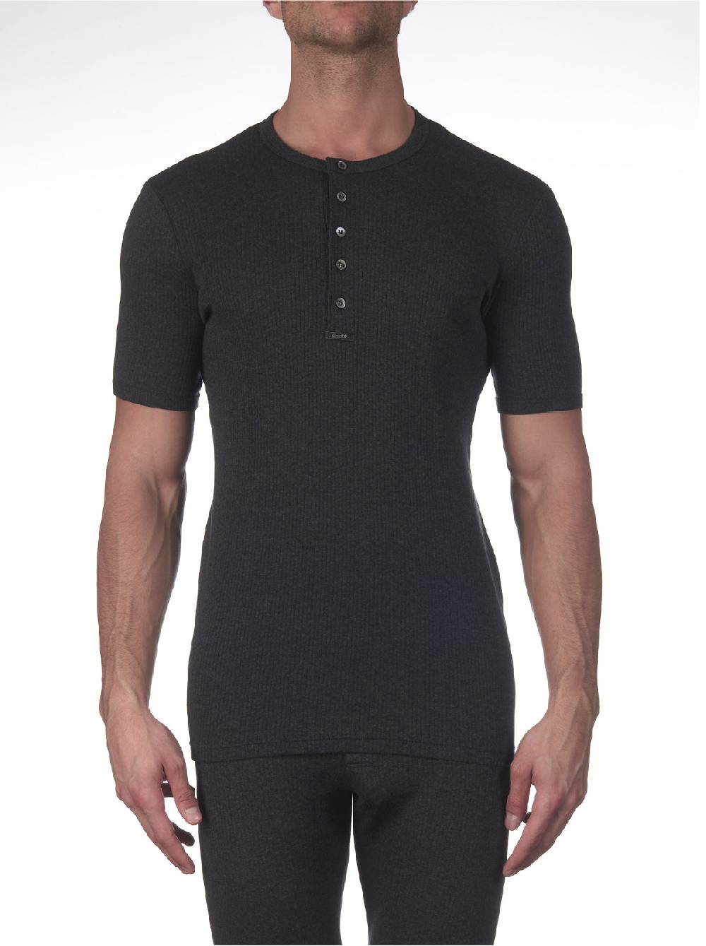 Oscalito T-shirt Apertura Bottone in Termotex® 5558 Saldi