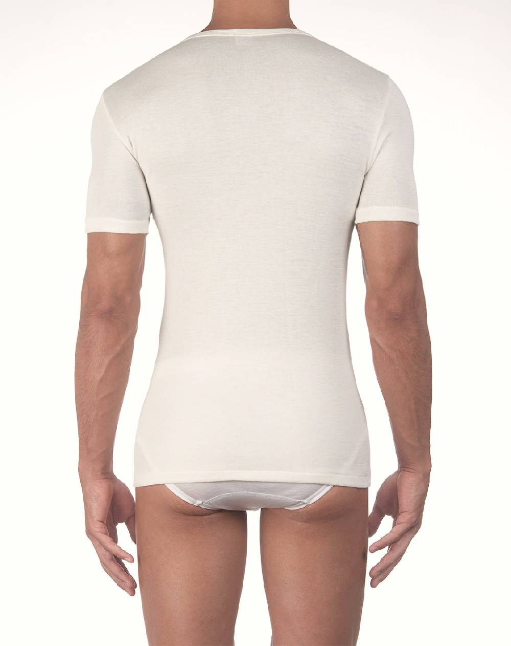 Oscalito T-shirt Cotone sulla pelle e Lana all'esterno 339 Vendita Calda