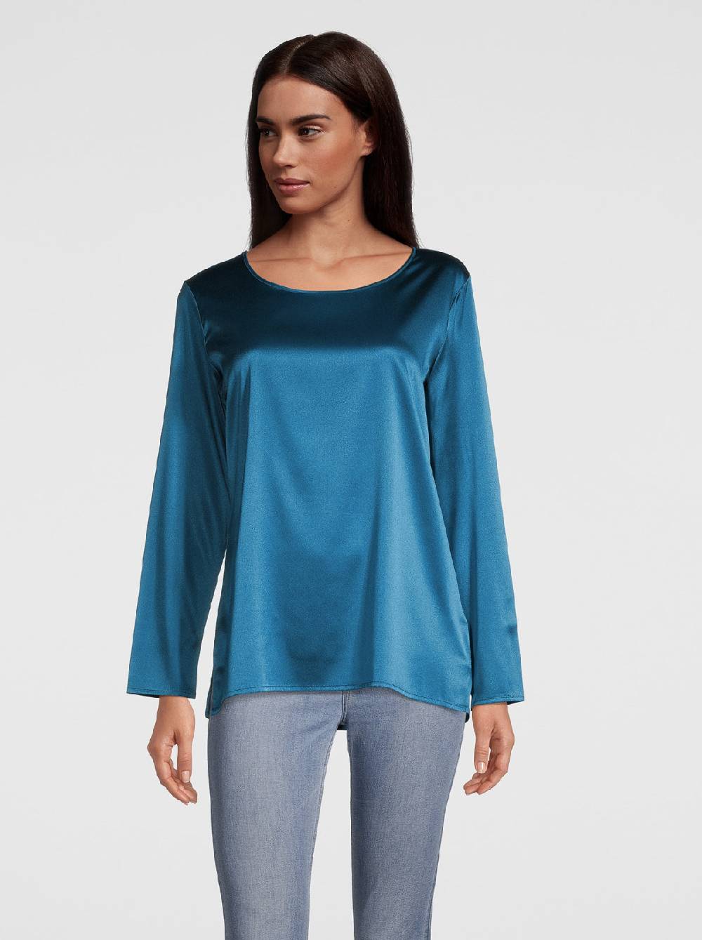 Oscalito Camicia maniche lunghe in Seta Stretch 10309 I Più Venduti