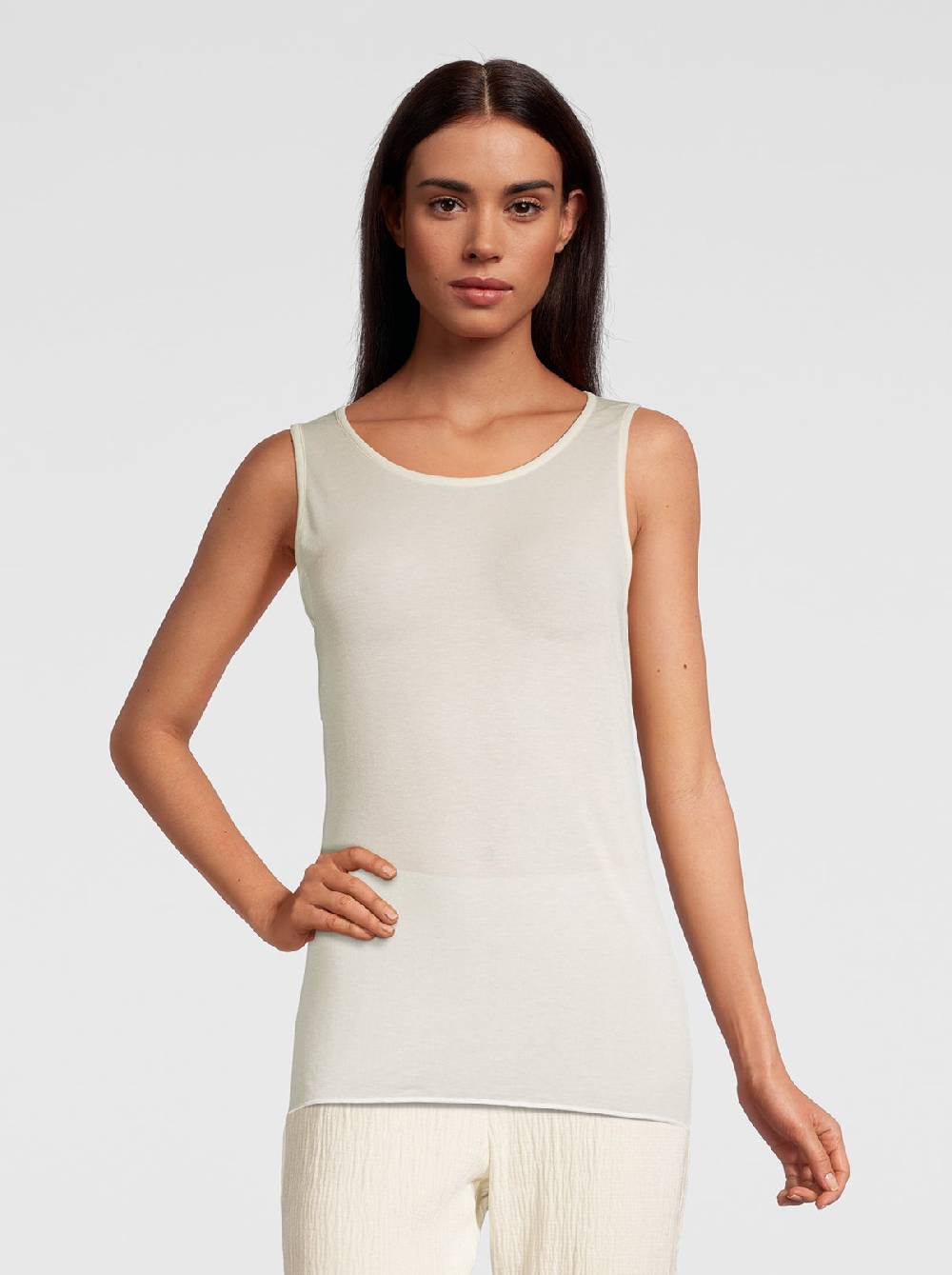 Oscalito Canotta ultraleggera in Modal e Cashmere 1480