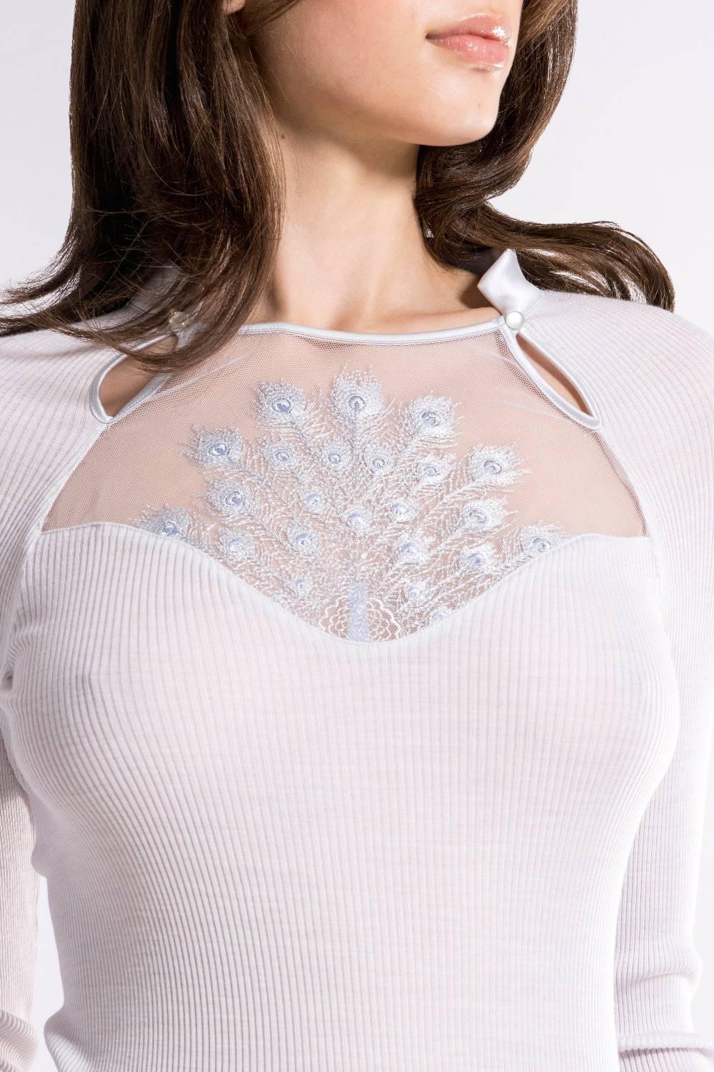 Oscalito Maglia a maniche lunghe Donna70% Lana , 30% Seta 6871 Online