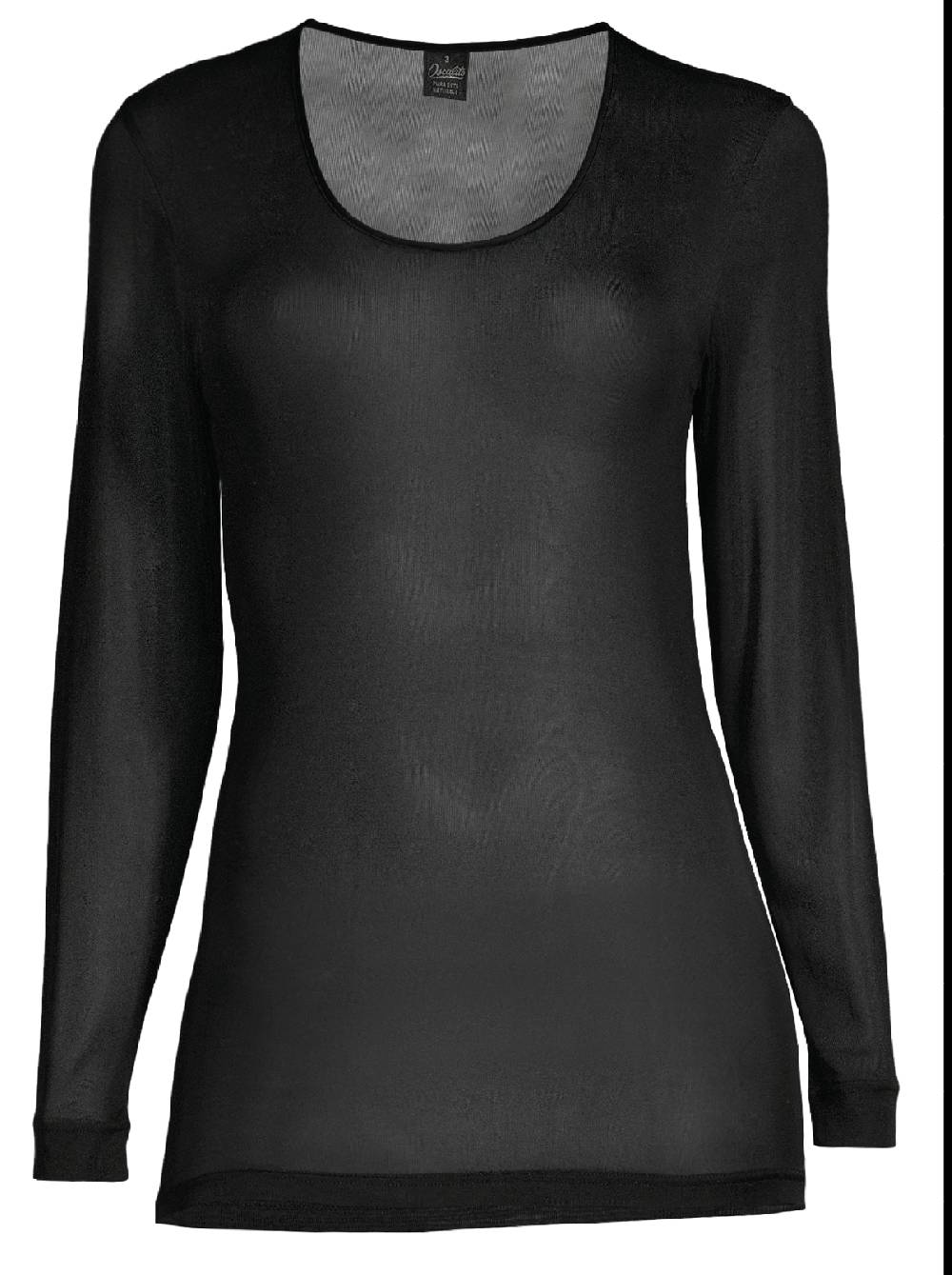 Oscalito Camicia a maniche lunghe in pura seta 4486 In Vendita