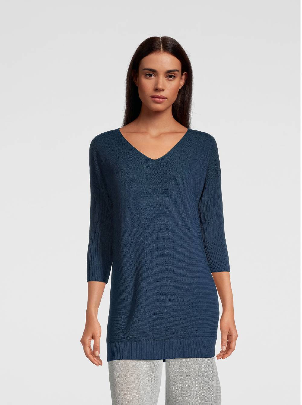 Oscalito Maglia maxi manica lunga in maglia tricot 6598 Negozio