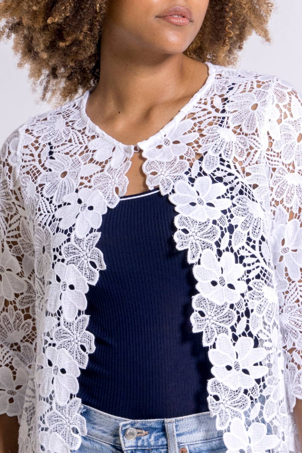 Oscalito 3/4 Manica Lunga Donna 100% Cotone 5754 In Saldo