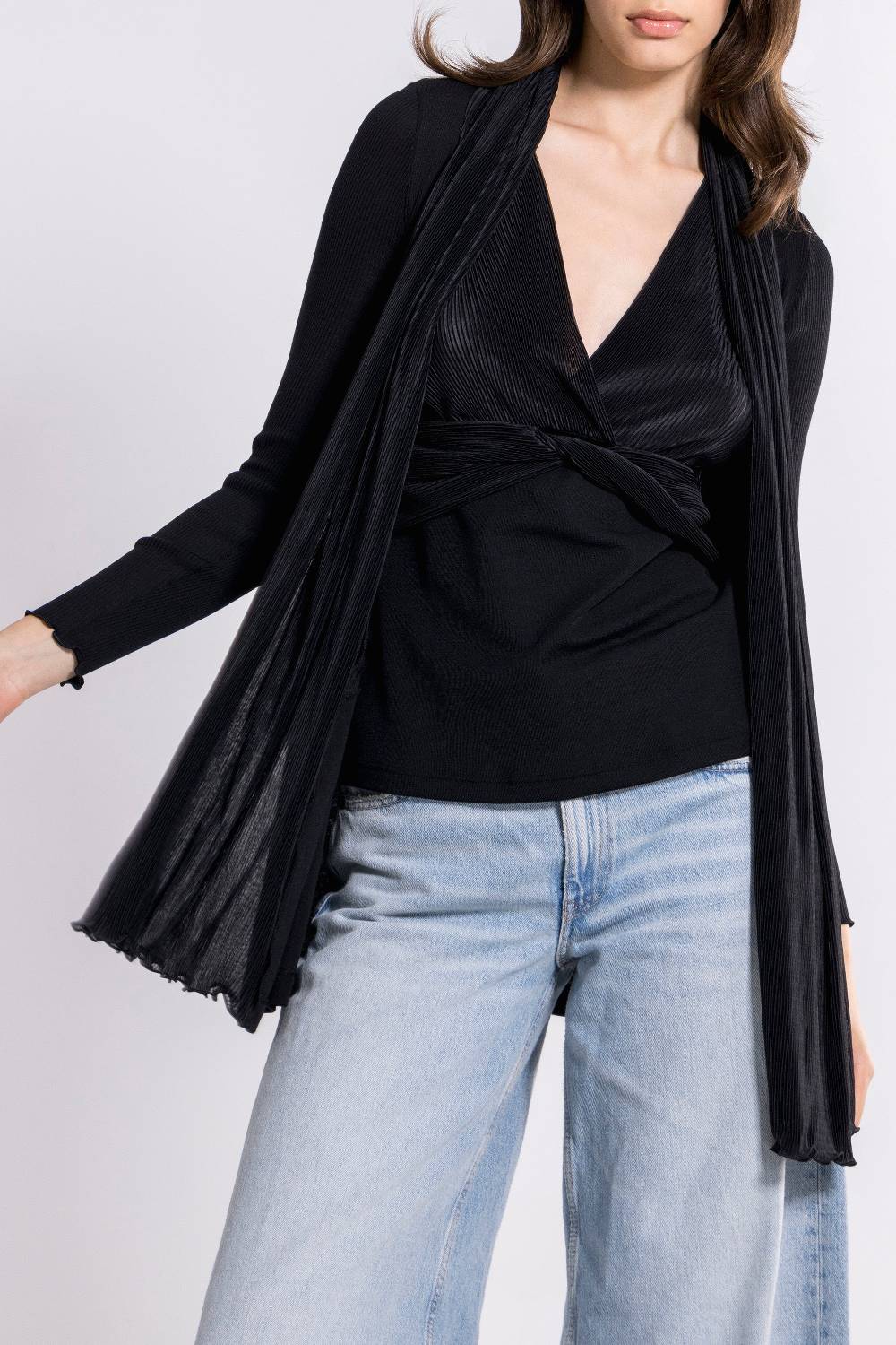 Oscalito Cardigan donna lana e seta 6878 In Linea