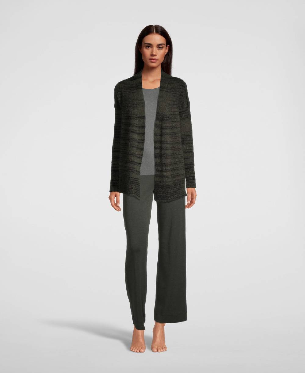 Oscalito Cardigan donna maniche lunghe aperto davanti 6712 Novità