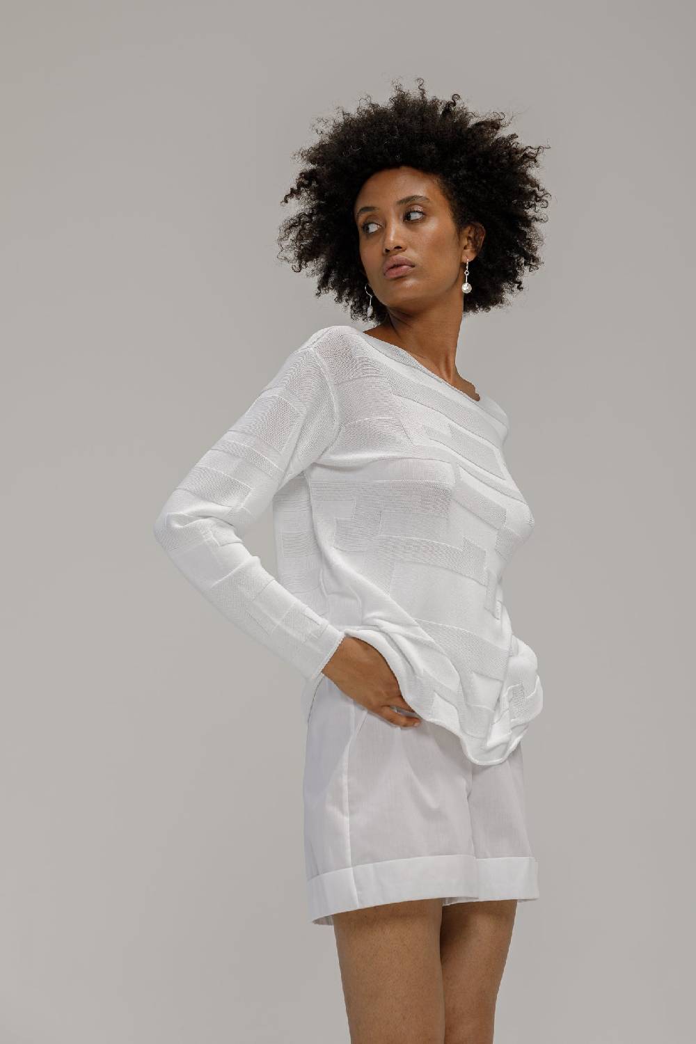 Oscalito Maglia manica lunga Donna70% Viscosa, 30% Cotone 6803 Presa