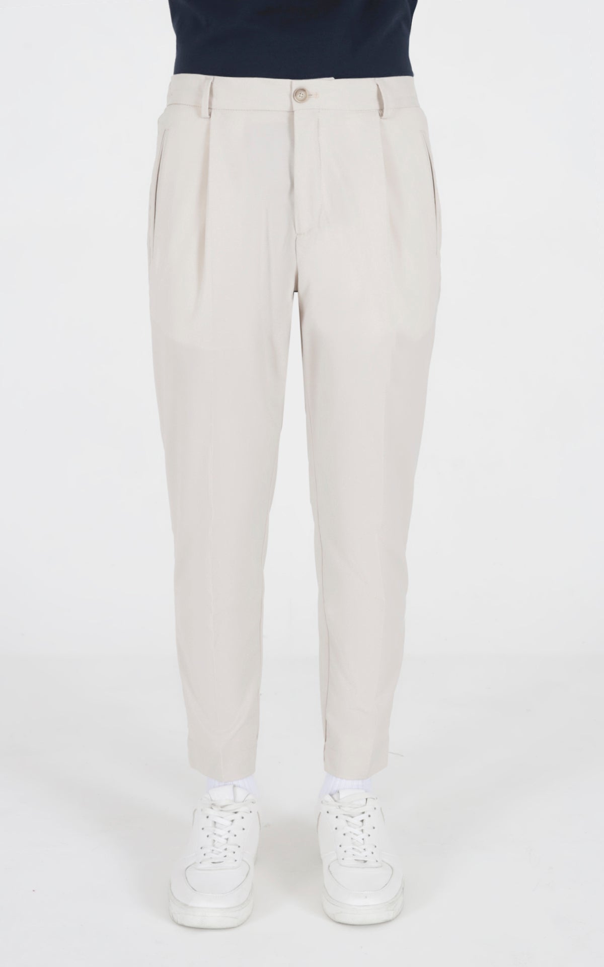 Outfit Italy Pantalaccio in fresco lana con tasche dietro Prezzo Ridotto