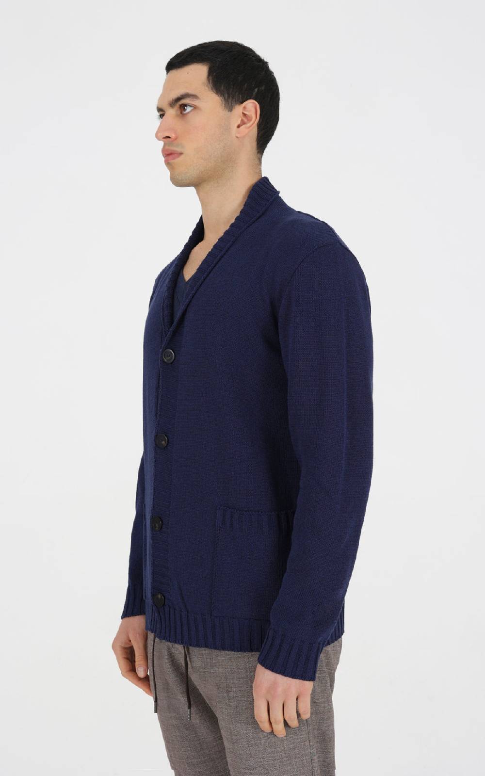 Outfit Italy Cardigan a maglia in cotone Online