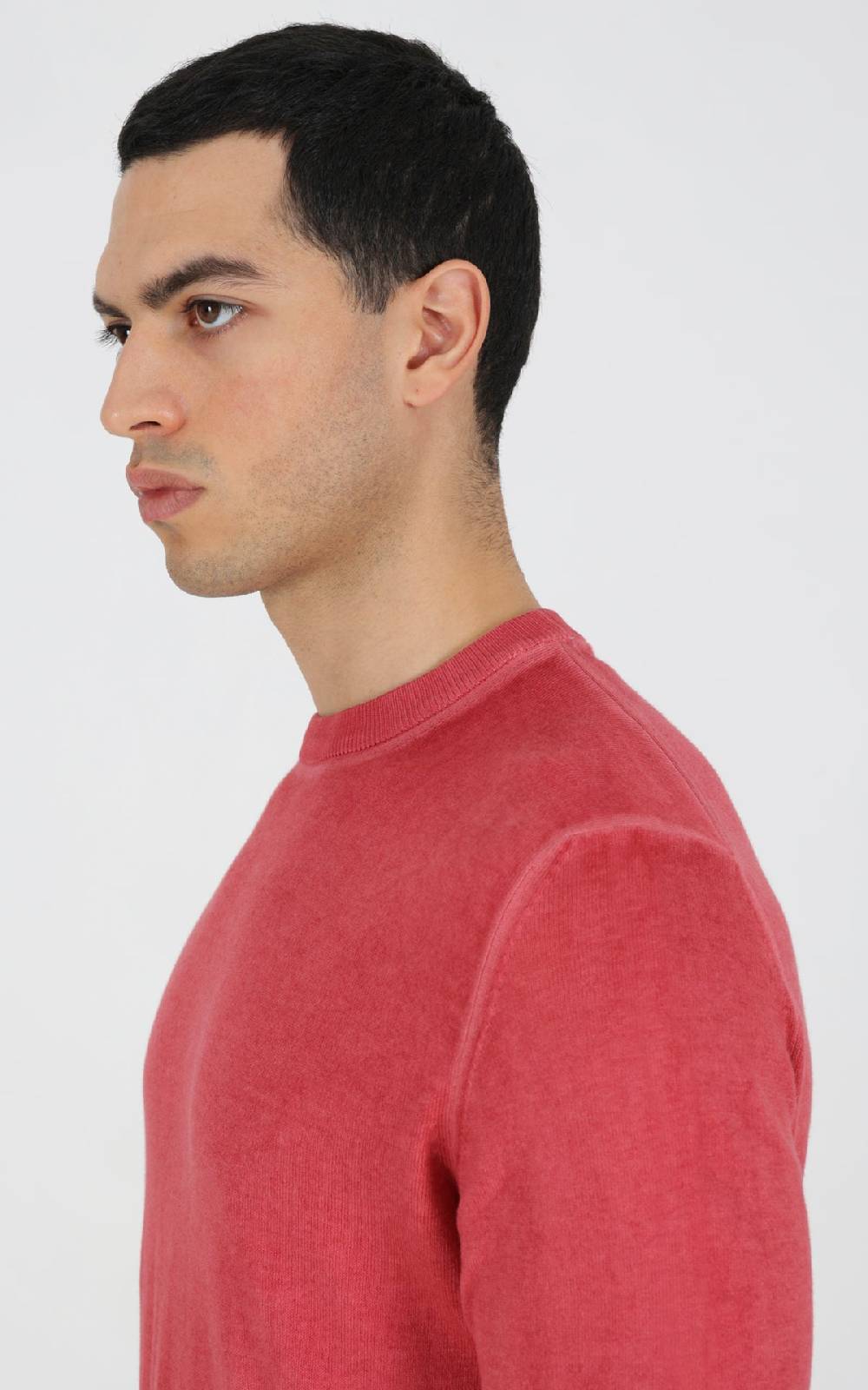 Outfit Italy Maglia girocollo con effetto tintura a freddo Outlet