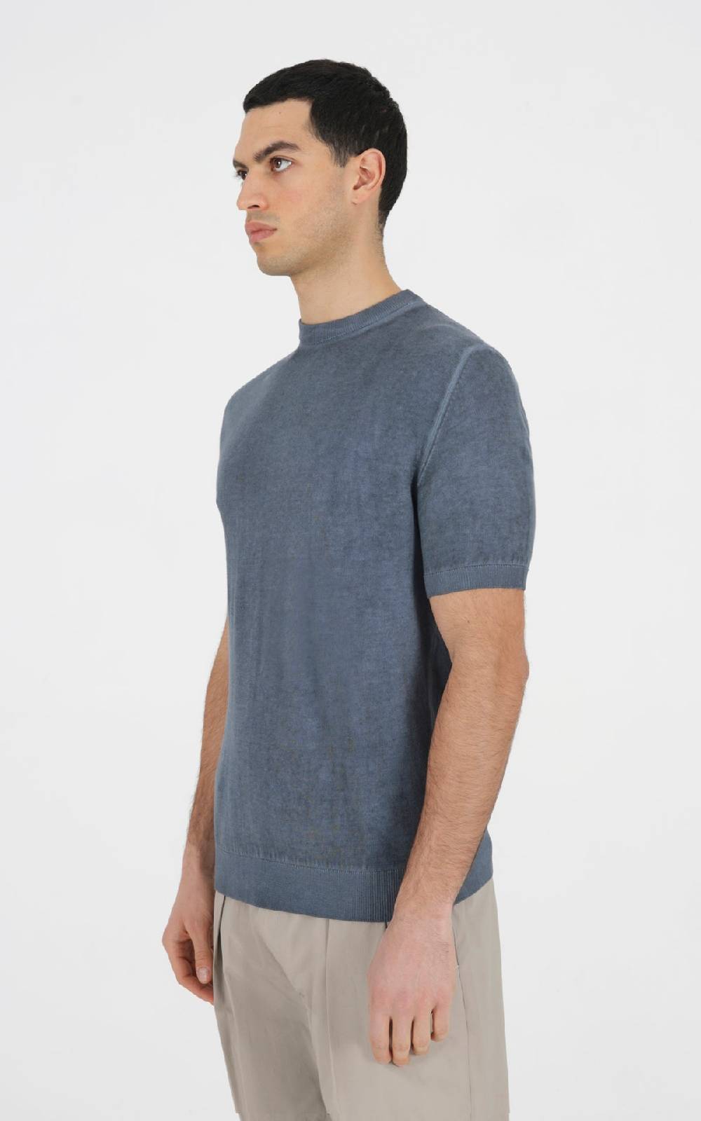 Outfit Italy Maglia girocollo con effetto tintura a freddo Saldi