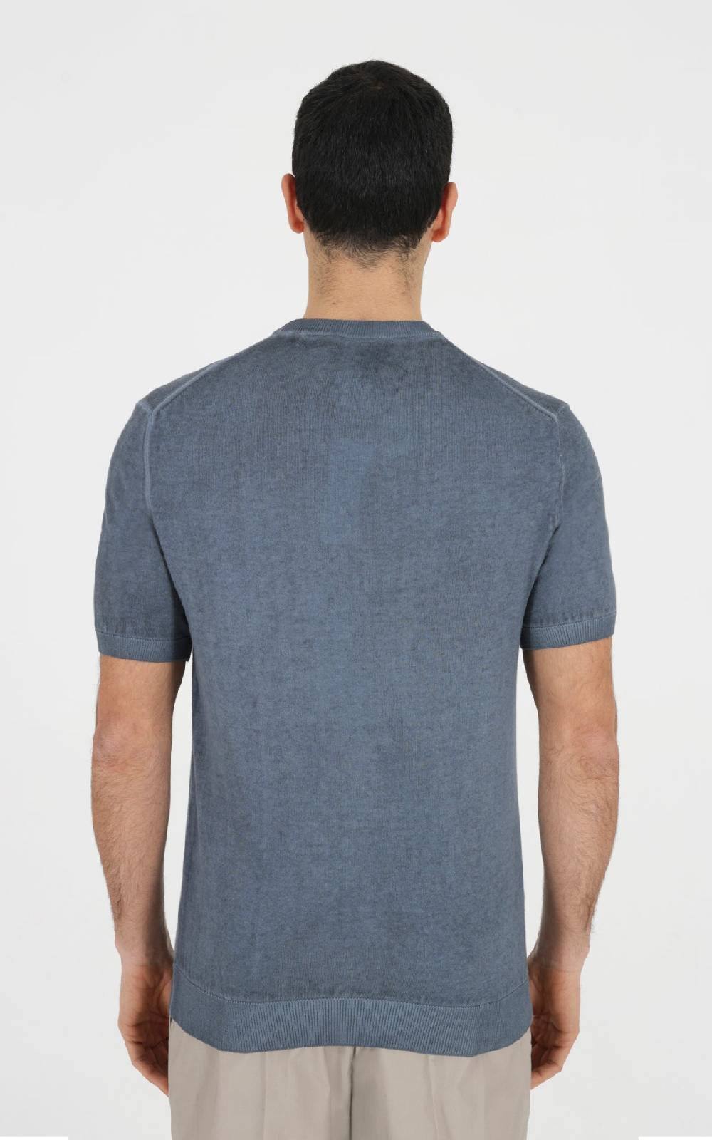 Outfit Italy Maglia girocollo con effetto tintura a freddo Saldi