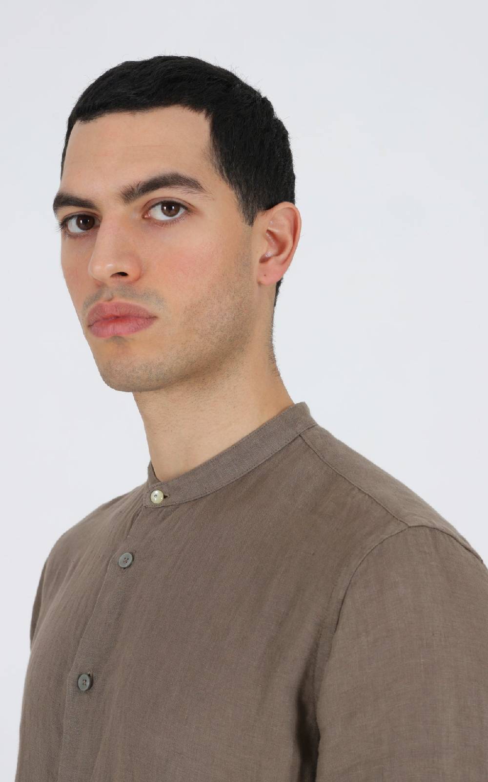 Outfit Italy Camicia coreana in 100% lino I Più Venduti