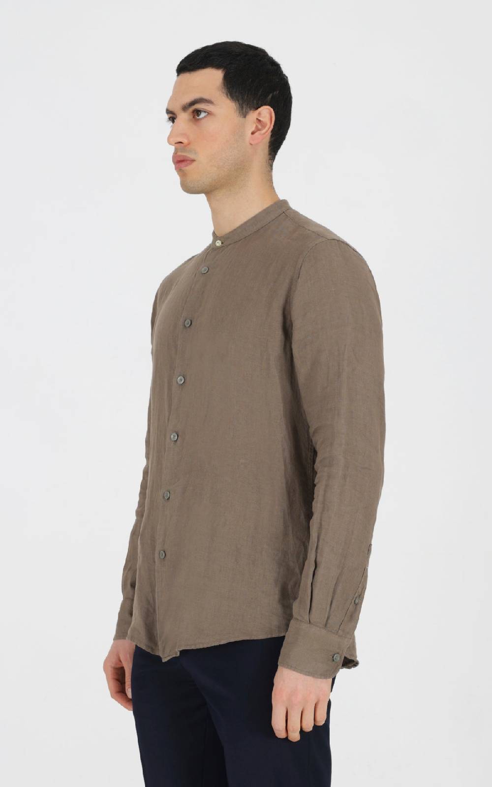 Outfit Italy Camicia coreana in 100% lino I Più Venduti