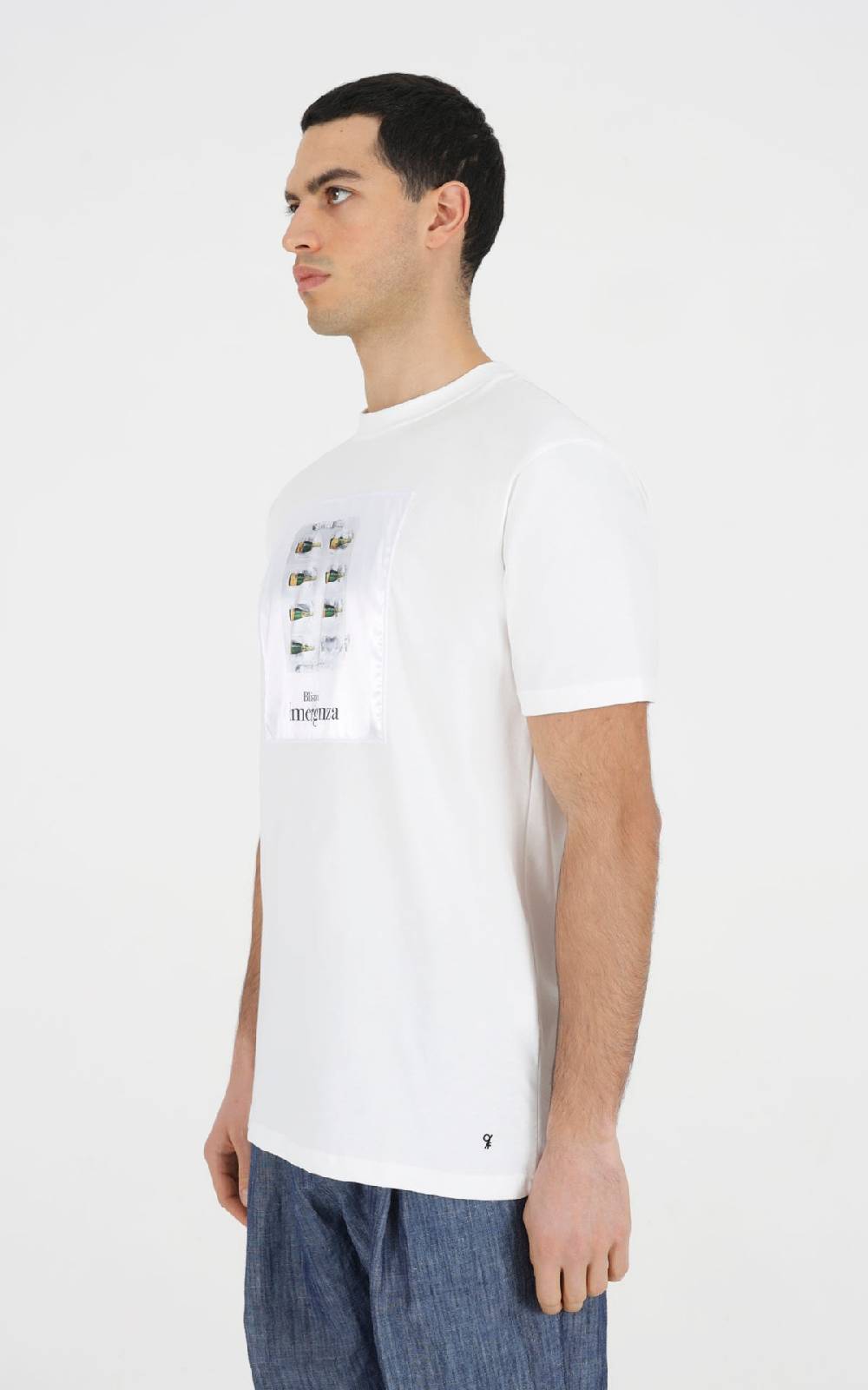 Outfit Italy T-Shirt in cotone stampata blister Vendita