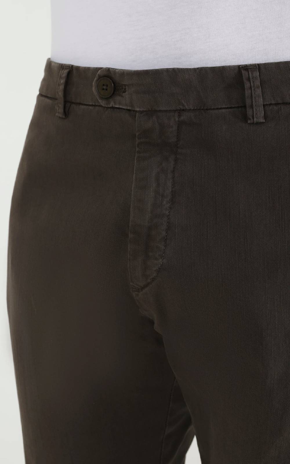 Outfit Italy Pantalone in cotone fiammato con tasche dietro Offerte giornaliere