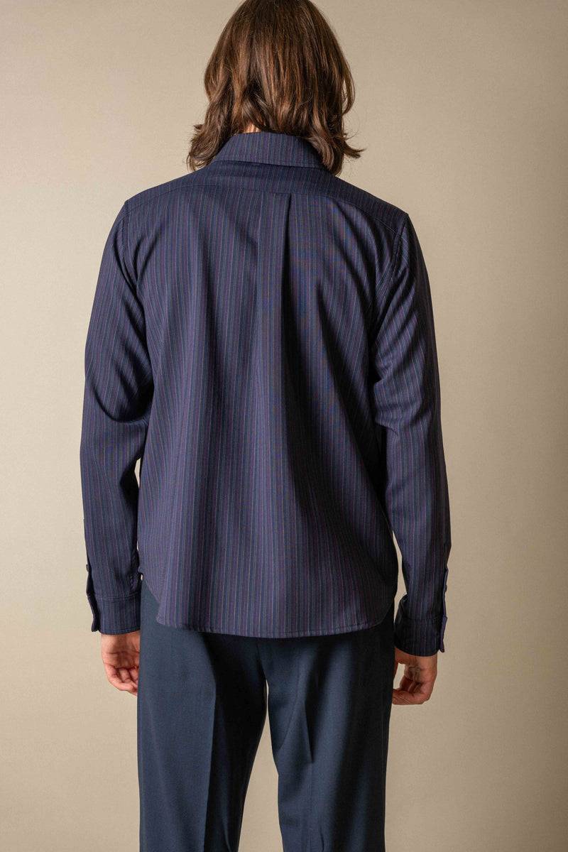 Paltò UMBERTO STRIPES WOOL Offerta