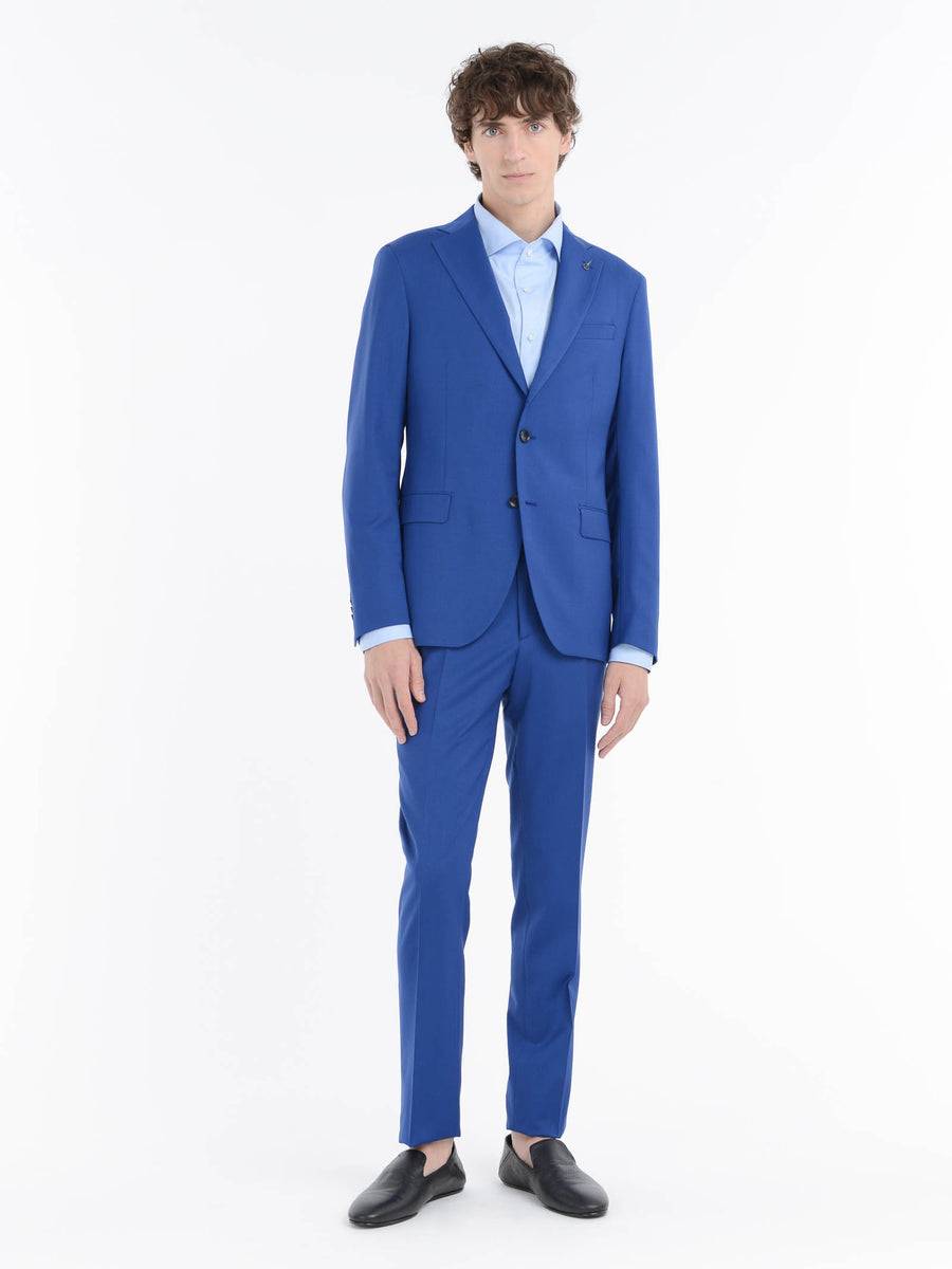 Paoloni Abito slim tela di lana stretch Sconto