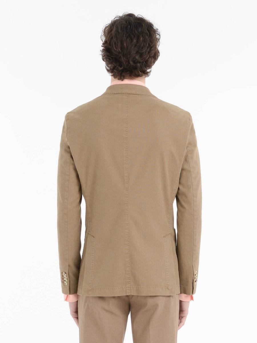 Paoloni Giacca doppiopetto misto cotone stretch Moda