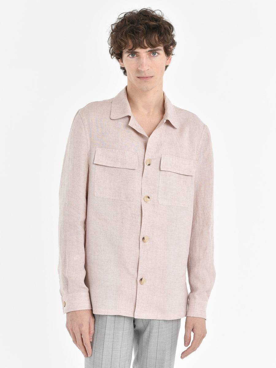 Paoloni Overshirt lino delavè 2025