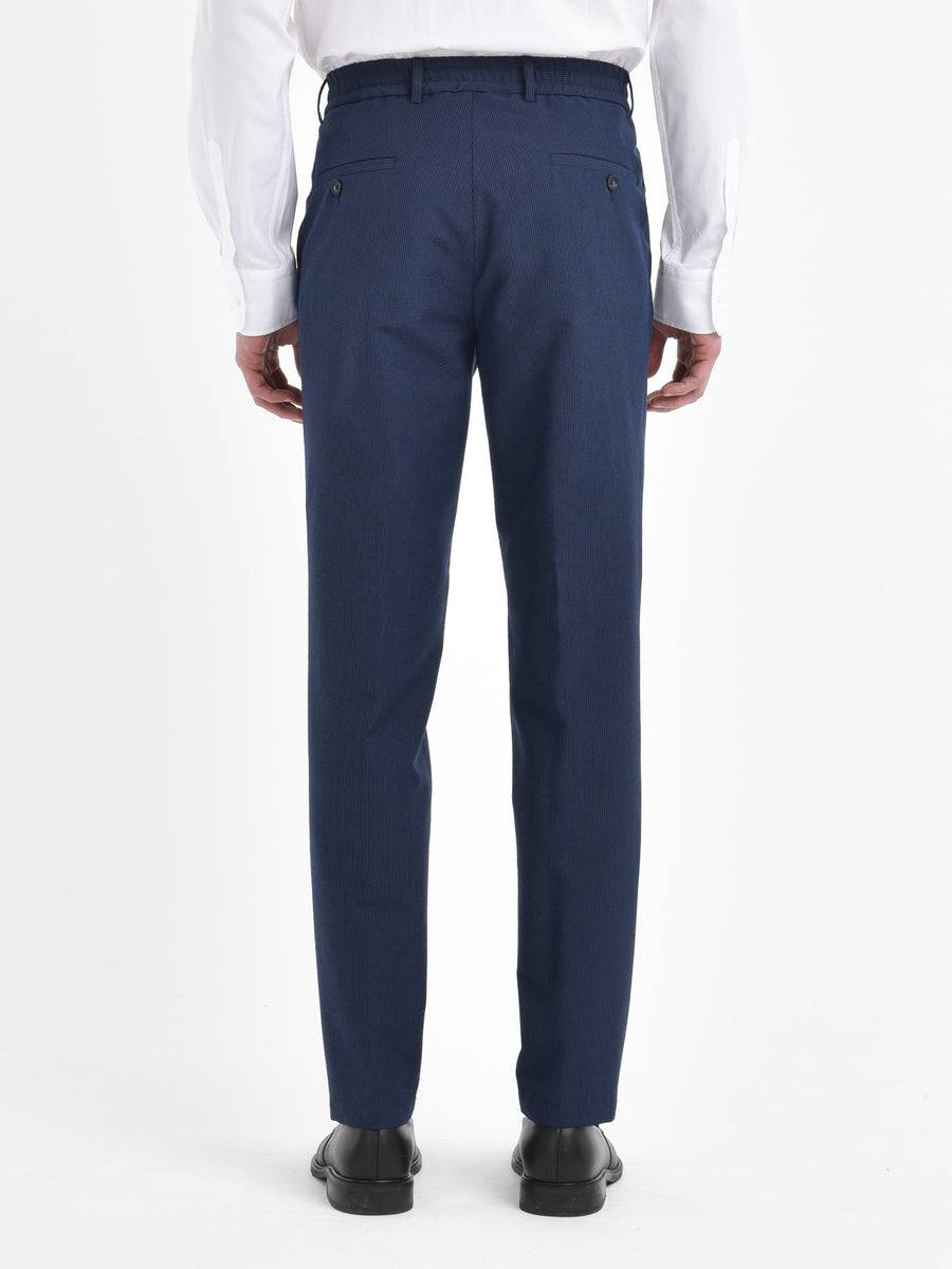 Paoloni Pantalone jogging seersucker gessato Acquista Ora