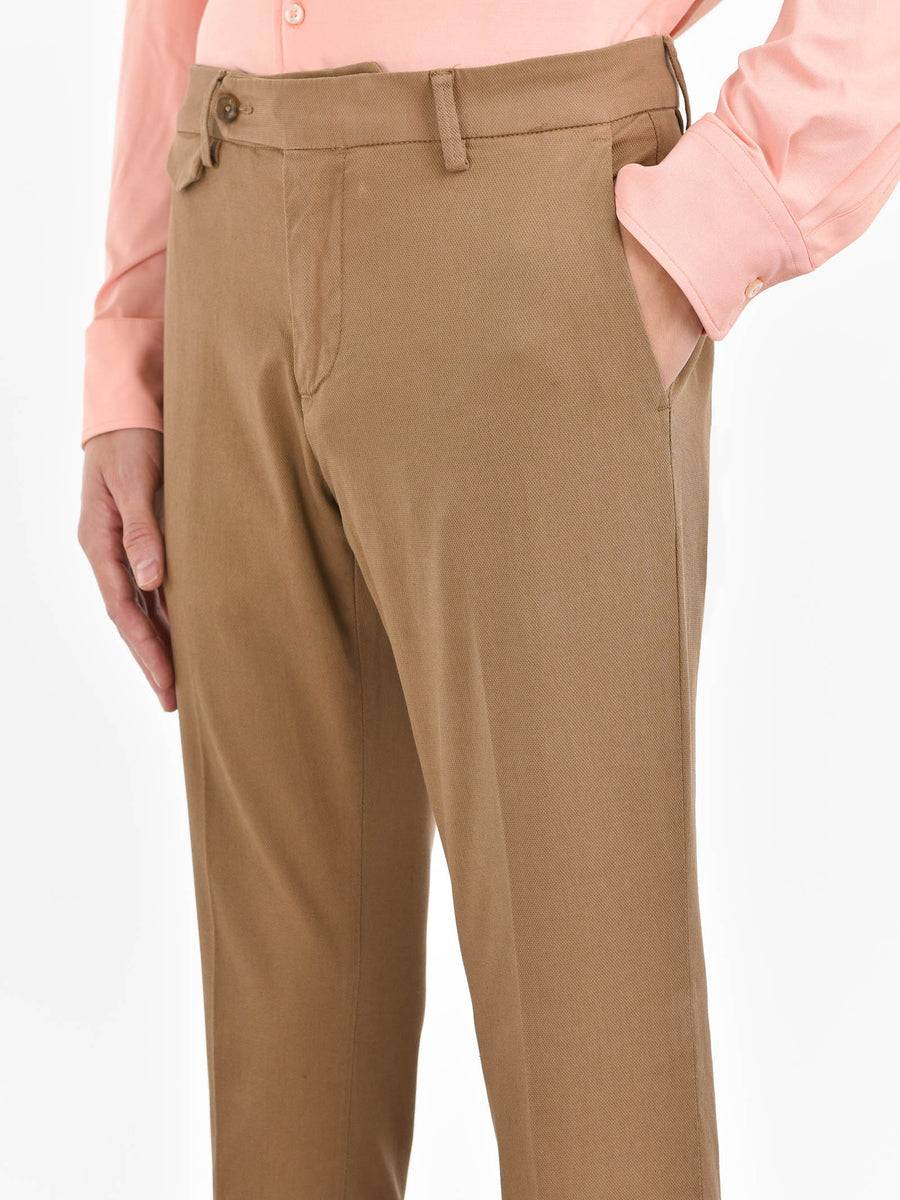Paoloni Pantalone slim misto cotone stretch Offerta