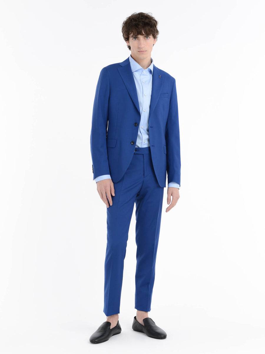 Paoloni Camicia regular popeline di cotone Vendita Calda