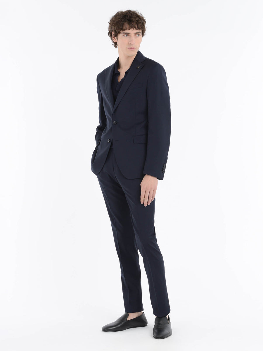 Paoloni Abito slim tela di lana stretch Moda
