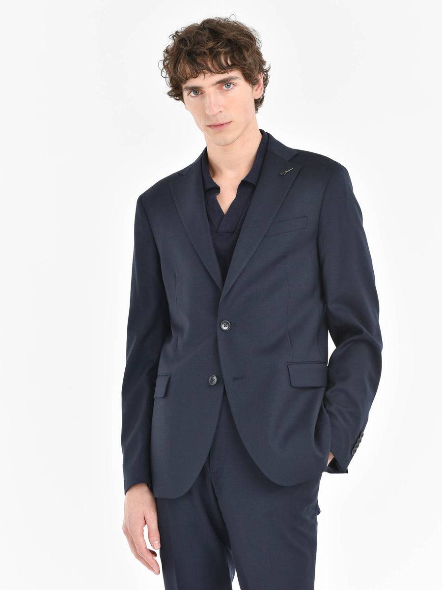 Paoloni Abito slim tela di lana stretch Moda