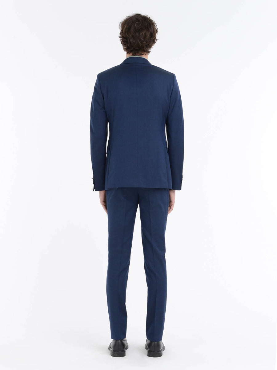 Paoloni Abito slim microarmatura lana cotone 2025