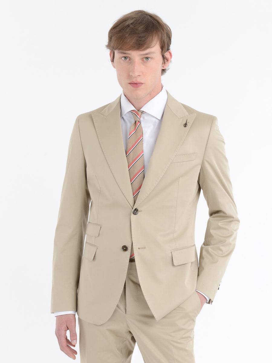 Paoloni Abito slim raso di cotone stretch Pezzi Unici