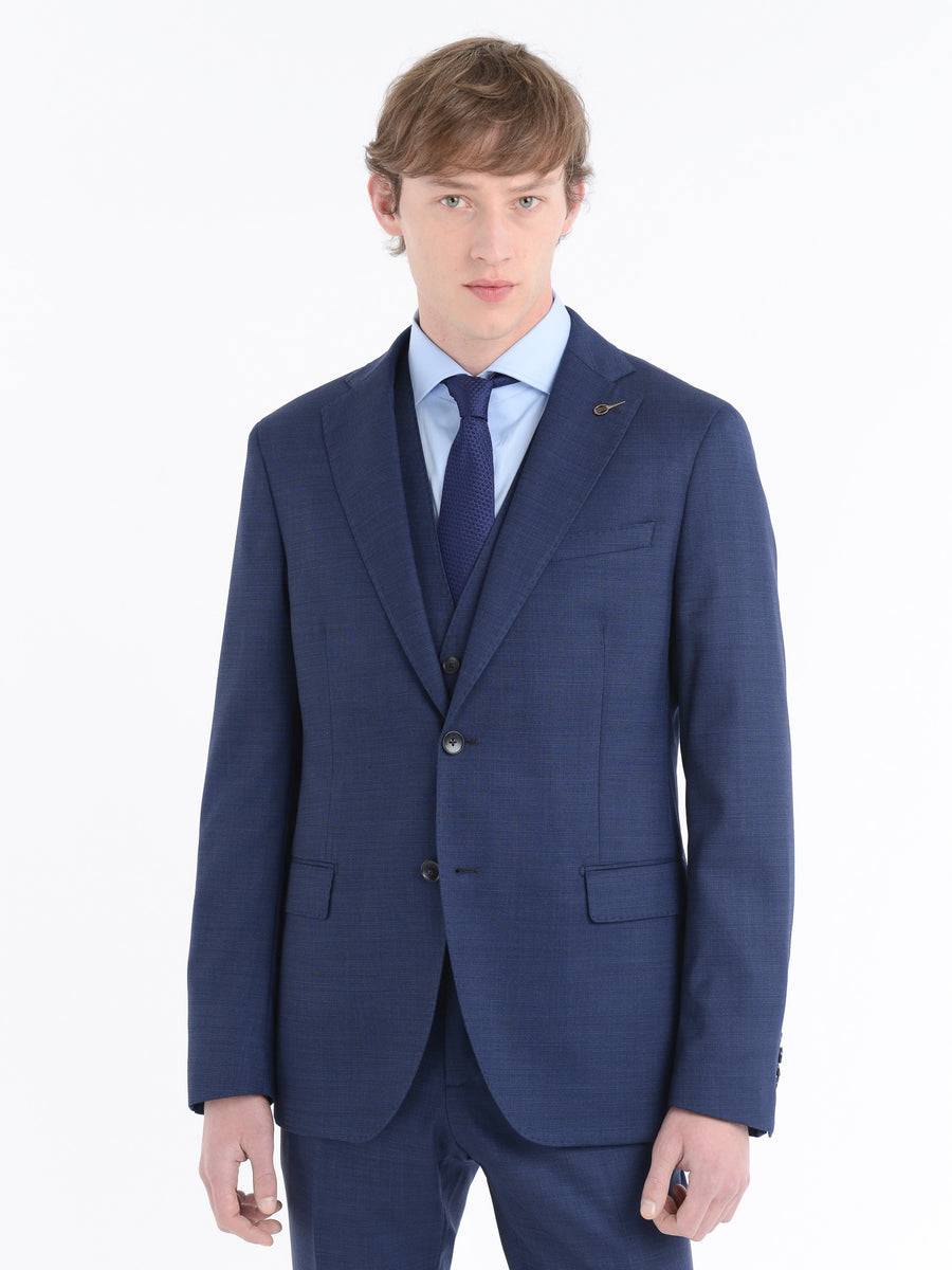Paoloni Abito con gilet microarmatura lana stretch Qualità Garantita