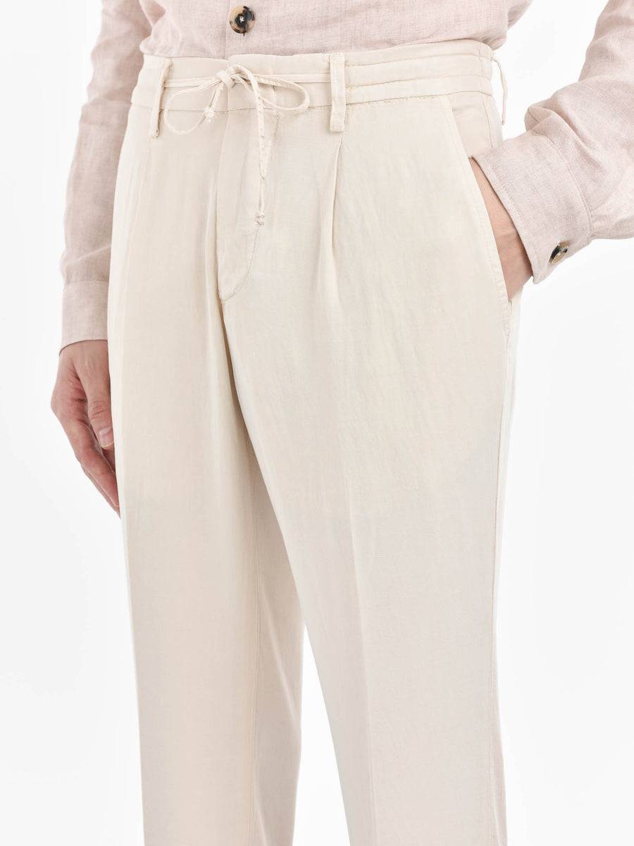 Paoloni Pantalone jogging gabardina misto cotone Prezzo Ridotto