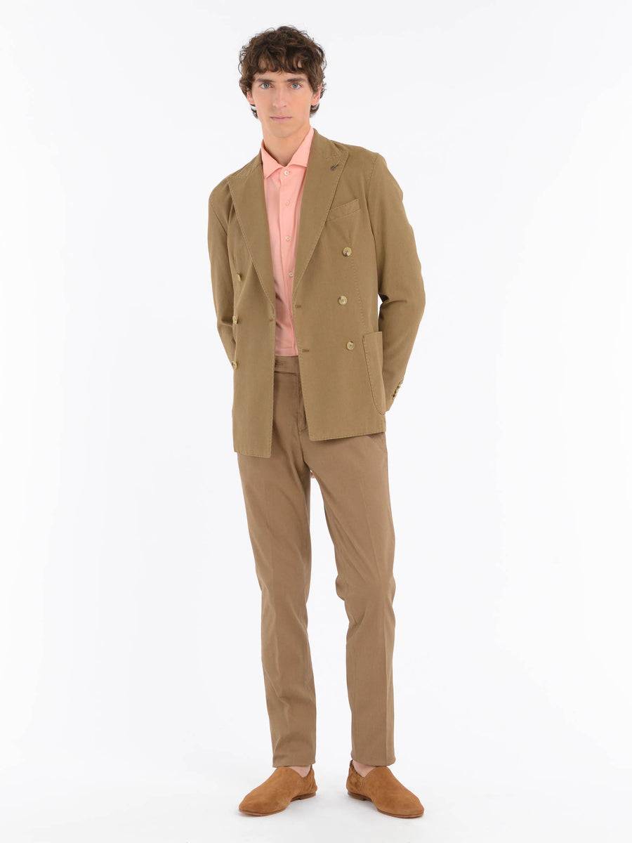 Paoloni Pantalone slim misto cotone stretch Presa