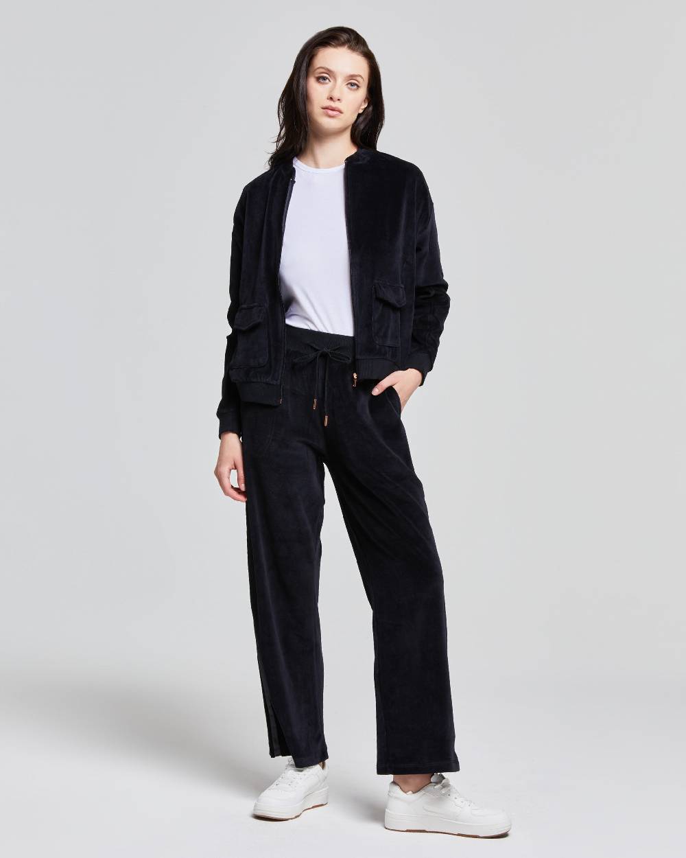 Pompea BOMBER VELLUTO DONNA Shopping Online