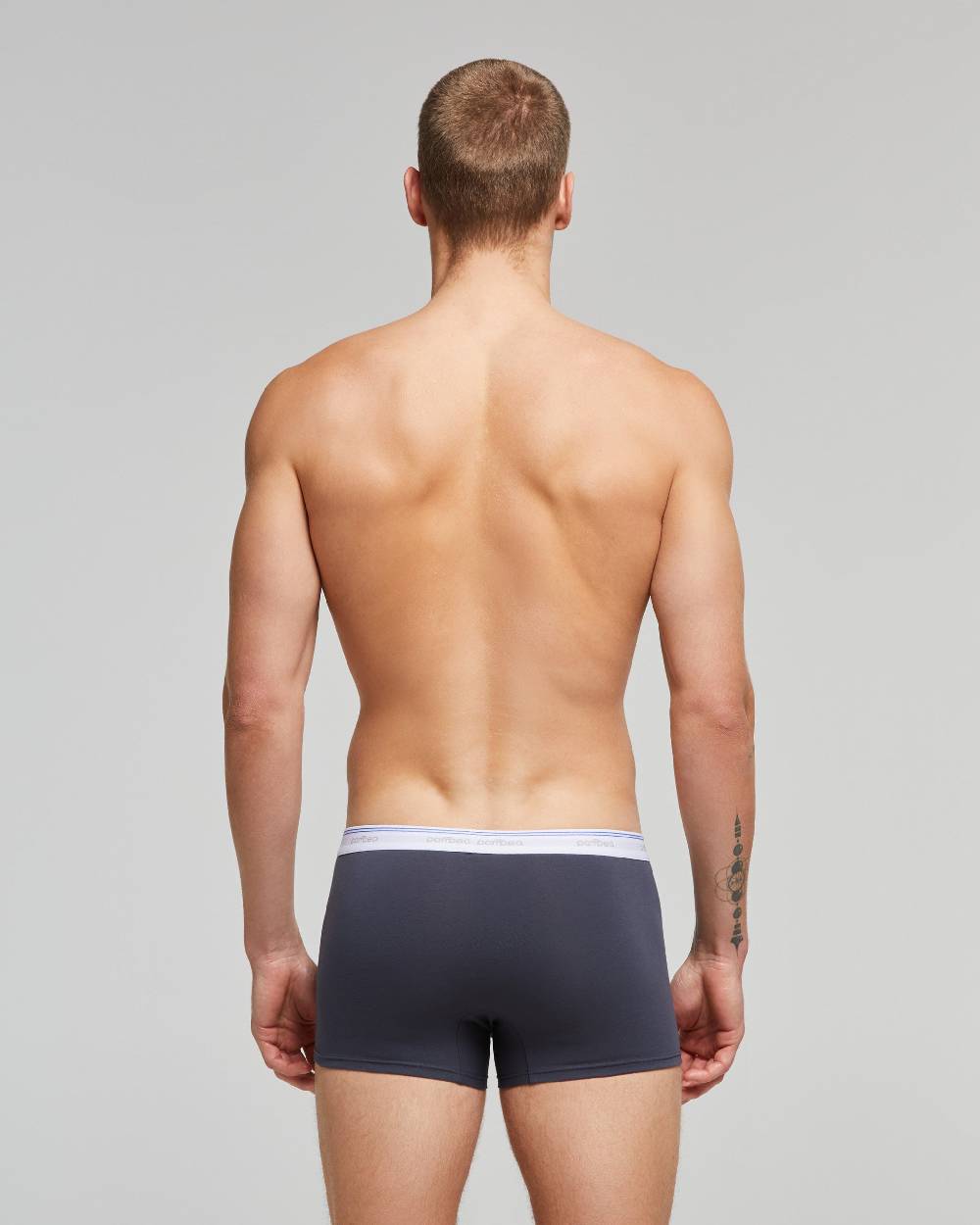 Pompea Boxer cotone con cinturino logato elasticizzato Outlet