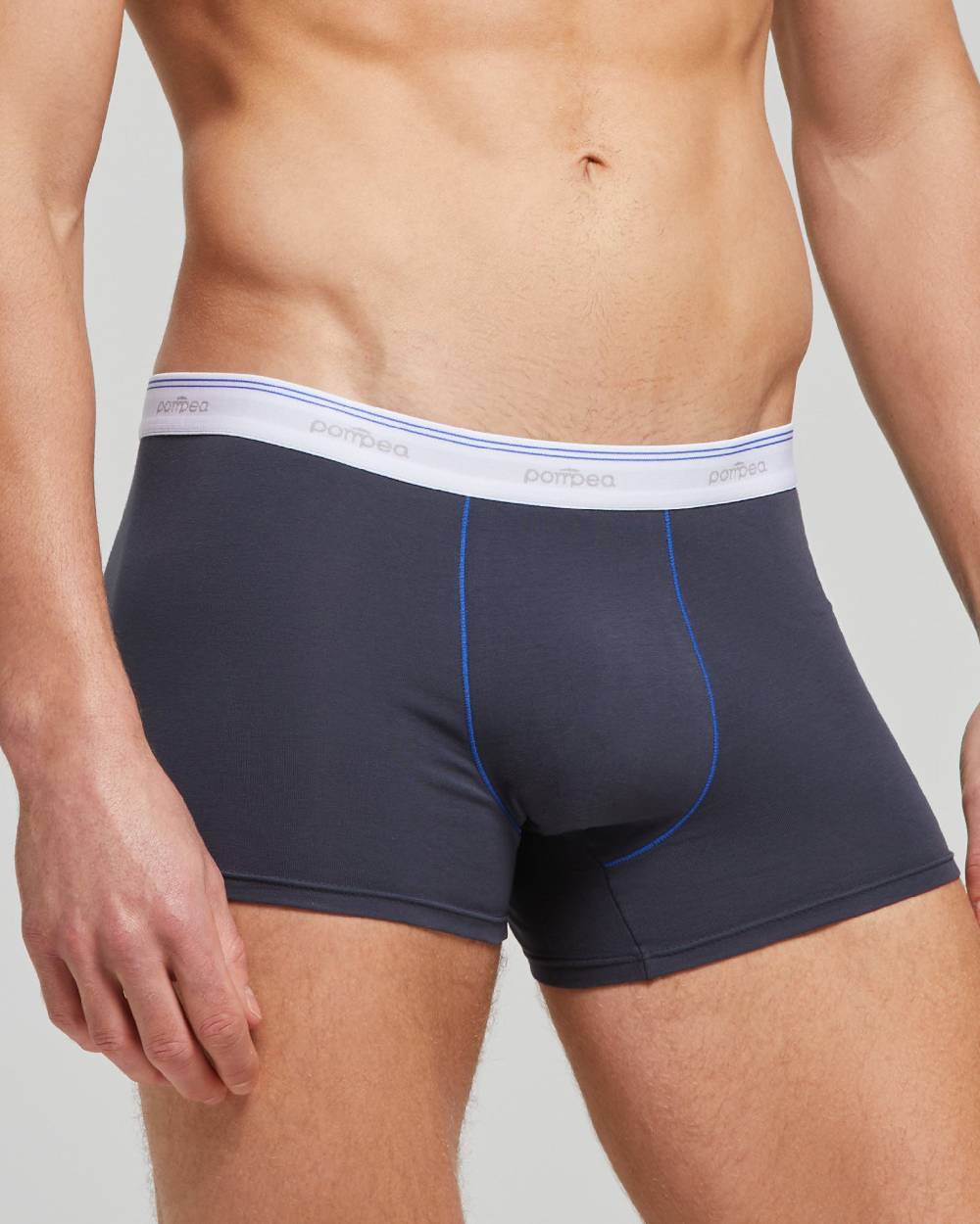 Pompea Boxer cotone con cinturino logato elasticizzato Outlet