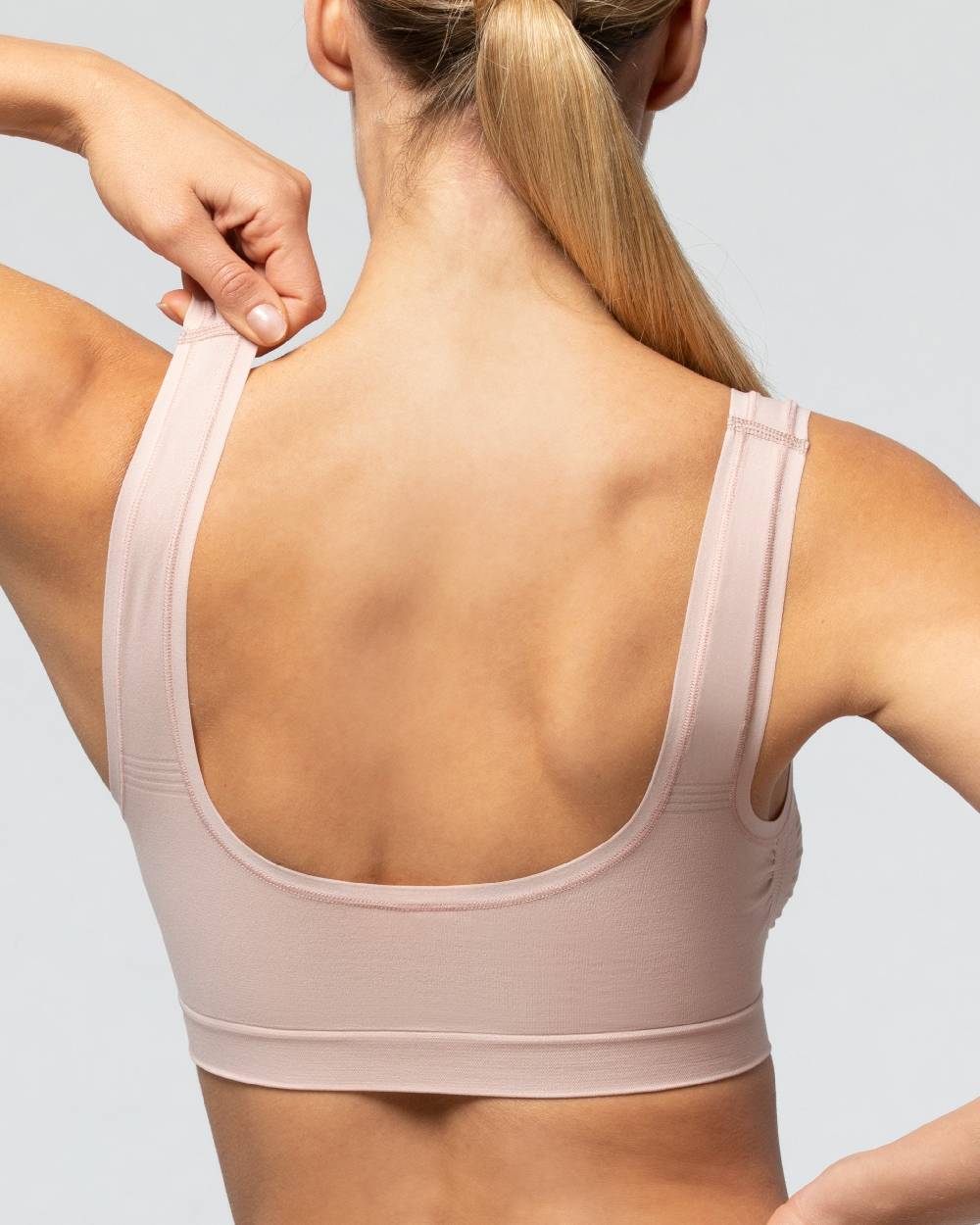 Pompea Brassiere spalla larga Seamless Sostegno trimestrale