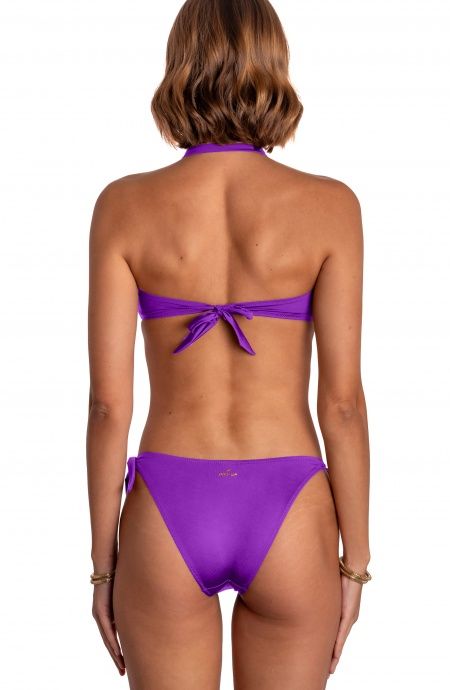 Pin Up Stars BIKINI FASCIA IMBOTTITA CON ACCESSORIO TINTA UNITA Prezzo Ridotto