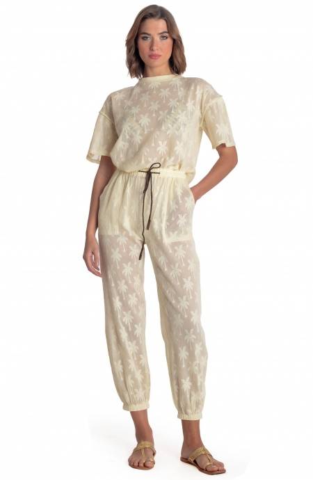 Pin Up Stars TOP RICAMO PALME Nuovo