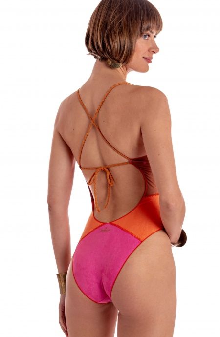 Pin Up Stars COSTUME DA BAGNO INTERO DAINETTO PATCHWORK Negozi Online