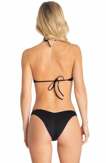 Pin Up Stars BIKINI BRASSIERE RAGGIO CON PERLE TINTA UNITA Saldi