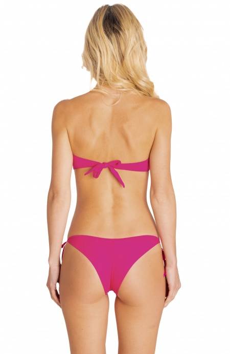 Pin Up Stars BIKINI FASCIA IMBOTTITA CON PERLE TINTA UNITA Offerte