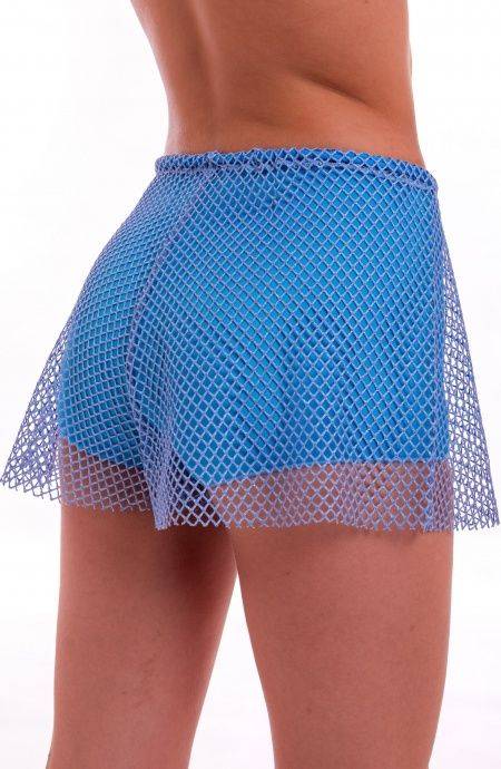 Pin Up Stars Short Rete Lurex Con Culotte Ricamo Fiori Paillettes 2025