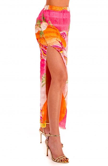 Pin Up Stars Gonna Goffrata Con Spacchi Stampa Dune Negozio