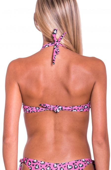 Pin Up Stars Top Bikini Fascia Imbottita Cuore Matto Promozione