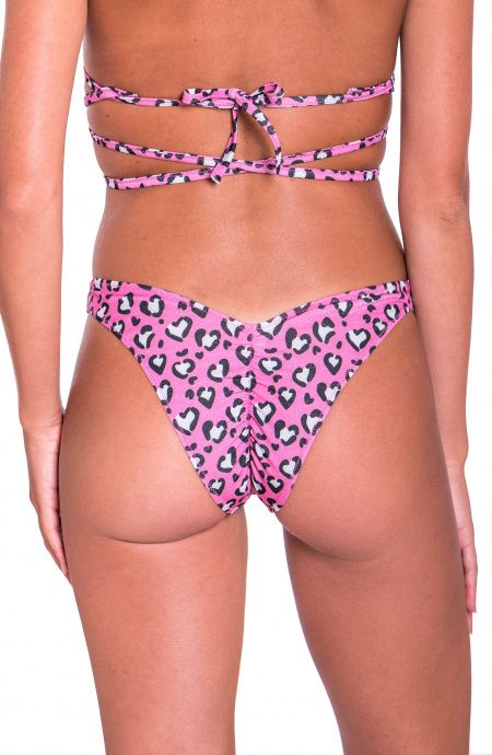 Pin Up Stars Slip Sgambato Cuore Matto Spedizione Gratuita