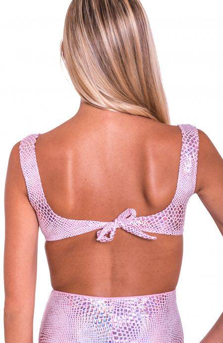 Pin Up Stars Top Bikini Balconcino Con Ferretto Pitone Qualità Garantita